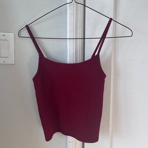 American Eagle Stretch Cotton Crop Tank